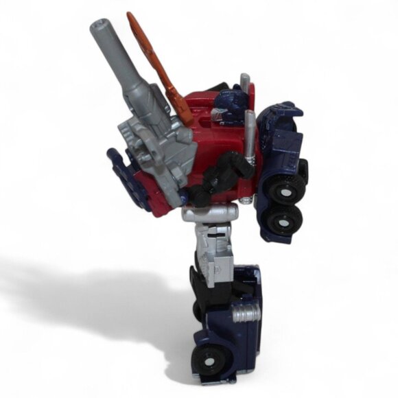 Transformers Dark Of The Moon Battle Steel Optimus Prime Action Figure - Picture 2 of 8